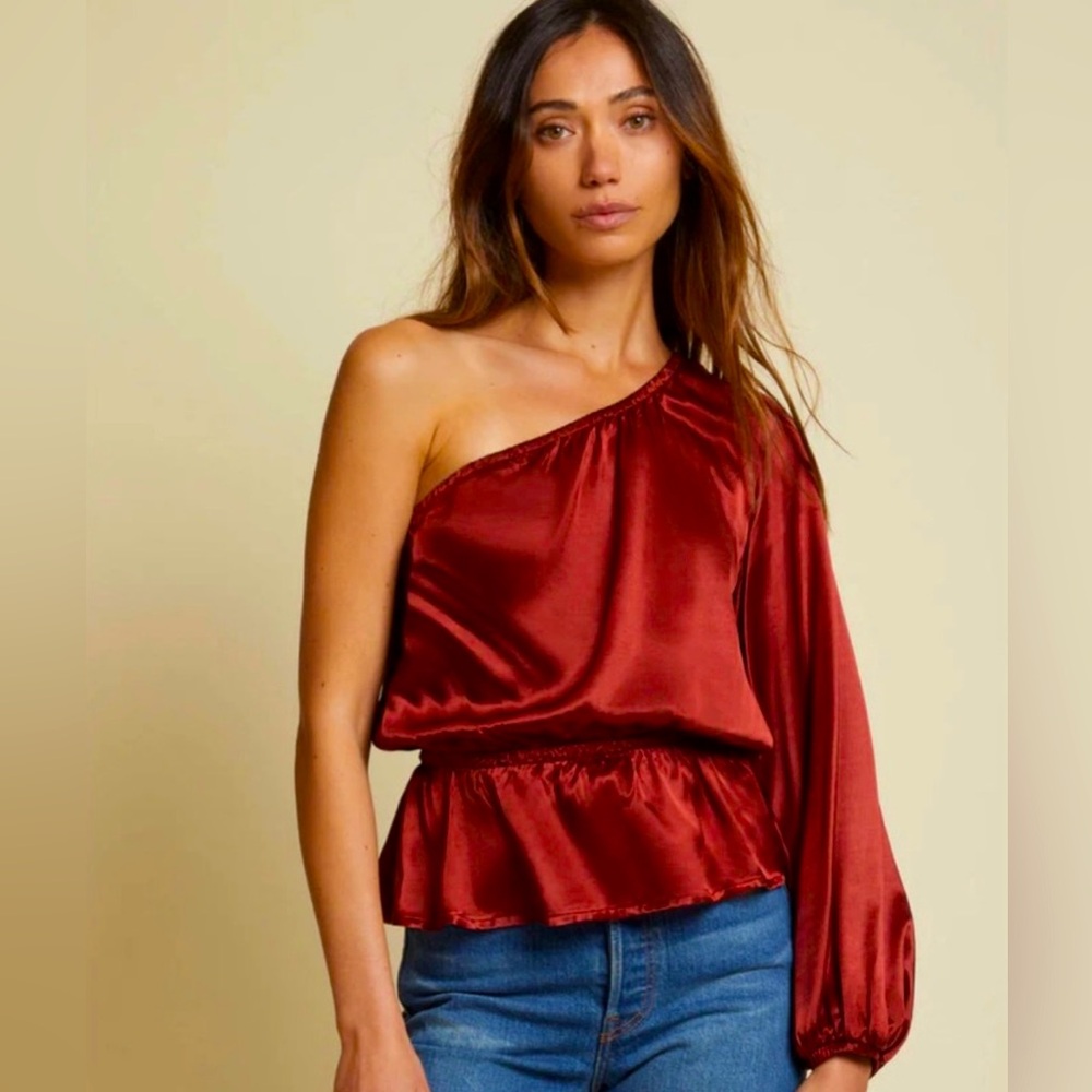 Nation Ltd. Kamari one shoulder top